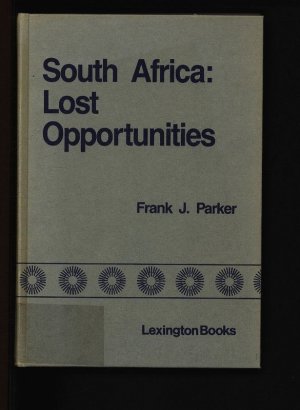 South Africa: Lost Opportunities.