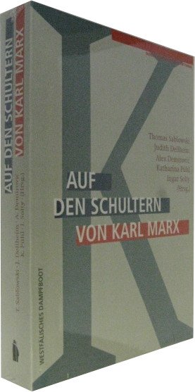 Auf den Schultern von Karl Marx.