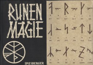 Runenmagie : Handbuch d. Runenkunde.[beiliegend Faltblatt mit Runenabb.; einseitig bedruckt]