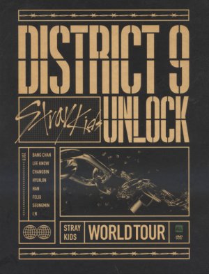 Stray Kids World Tour District 9 Unlock in Seoul  2x DVD