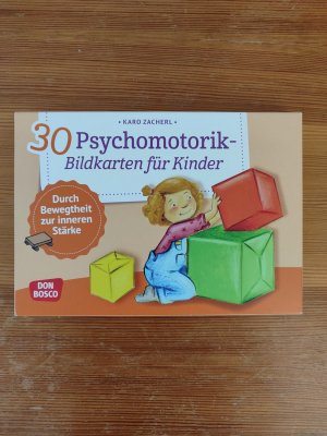 30 Psychomotorik-Bildkarten für Kinder