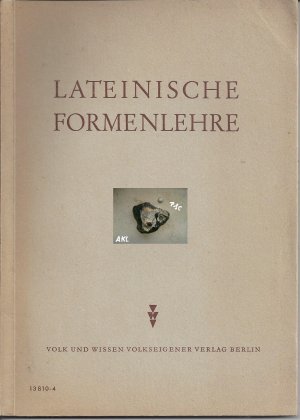 Lateinische Formenlehre