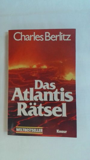 gebrauchtes Buch – Charles Berlitz – DAS ATLANTIS-RÄTSEL.