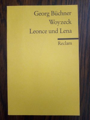 gebrauchtes Buch – Georg Büchner – Woyzeck - Leonce und Lena