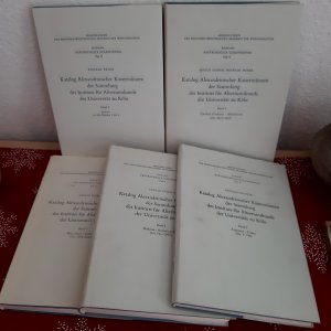 Katalog Alexandrinischer Kaisermünzen der Sammlung des Instituts für Altertumskunde der Universität zu Köln. *** Alle 5 Bände *** Vollständig *** 5 Volumes […]