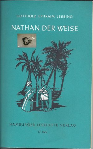 gebrauchtes Buch – Lessing, Gotthold Ephraim – Nathan der Weise - ein dramatisches Gedicht in fünf Aufzügen