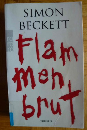 gebrauchtes Buch – Simon Beckett – FLAMMENBRUT