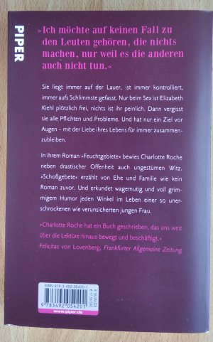 gebrauchtes Buch – Charlotte Roche – Schoßgebete