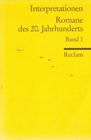 gebrauchtes Buch – Romane des 20. Jahrhunderts