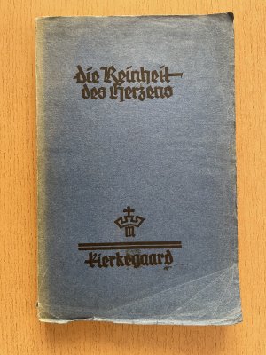 Die Reinheit des Herzens. (dt. Erstausgabe 1924)