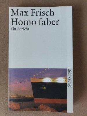 gebrauchtes Buch – Max Frisch – Homo faber - e. Bericht