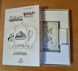 gebrauchtes Buch – Dietmar Bittrich – Wilhelm-Busch-Orakel - Taschebuch + 40 Wilhelm-Busch-Orakelkarten