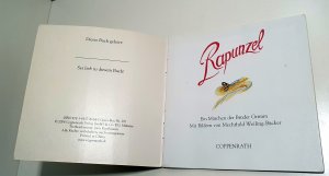 gebrauchtes Buch – Wilhelm Grimm, Mechthild Weiling-Bäcker – Rapunzel. Ein Märchen der Brüder Grimm. Lino Buch Nr. 167. Lino Box 18. u. a.