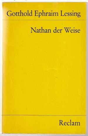 Nathan der Weise - ein dramatisches Gedicht in 5 Aufzügen