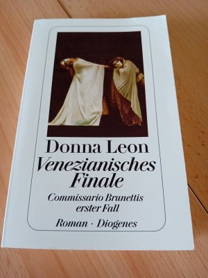 gebrauchtes Buch – Donna Leon – Venezianisches Finale - Commissario Brunettis erster Fall