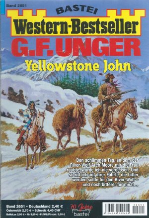 gebrauchtes Buch – G.F. Unger – G. F. Unger Western-Bestseller Band 2651 Yellowstone John