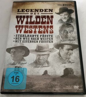 gebrauchter Film – Ray Enright, Andrew V – Legenden des Wilden Westens (3 DVDs) - Stahlharte Fäuste / Der Weg nach Westen / Mit eisernen Fäusten