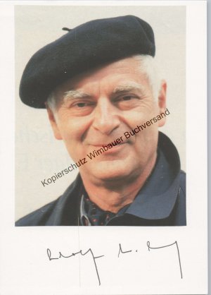 Original Autogramm Adolf Muschg /// Autograph signiert signed signee