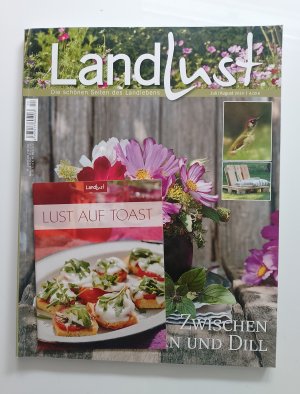 gebrauchtes Buch – Ute Frieling-Huchzermeyer – Landlust July/August 2014  zwischen Majoran und Dill