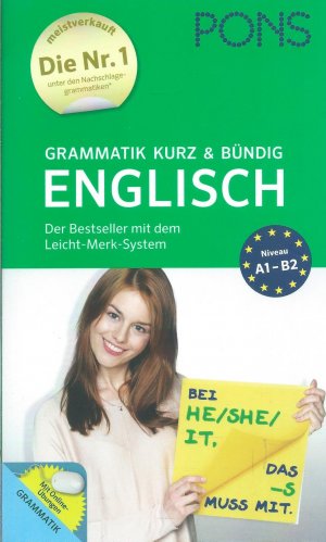 PONS Grammatik kurz & bündig Englisch - Der Bestseller mit dem Leicht-Merk-System