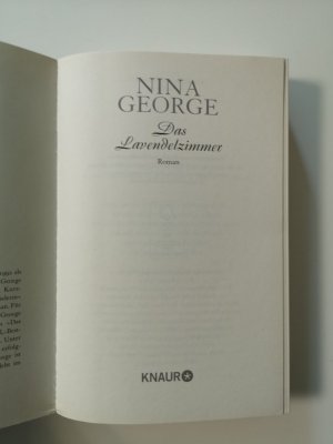 gebrauchtes Buch – Nina George – Das Lavendelzimmer