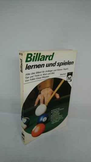 Billard lernen und spielen