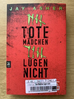 gebrauchtes Buch – Jay Asher – Tote Mädchen lügen nicht