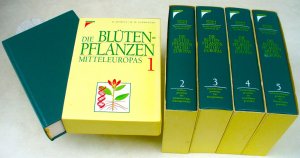 Die Blütenpflanzen Mitteleuropas, Bände 1 bis 5, komplett: Bände 1 + 2 + 3 + 4 + 5