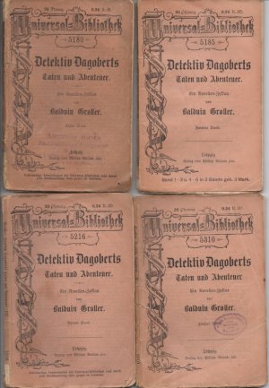 Detektiv Dagoberts Taten und Abenteuer. Band 1 bis 6 (komplett)