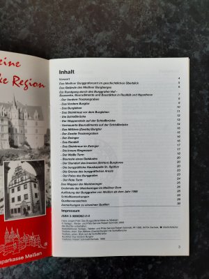 gebrauchtes Buch – Hans-Jürgen Pohl – Das Burggrafenschloss zu Meissen. Bauwerke des Burggrafenhofes einst und heute.