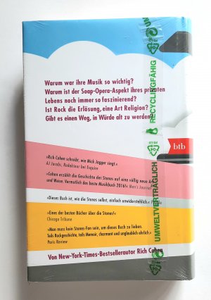 gebrauchtes Buch – Rich Cohen – DIE SONNE, DER MOND & DIE ROLLING STONES - Ein Leben im Schatten der größten Rockband der Welt (noch in der Originalfolie versiegelt)