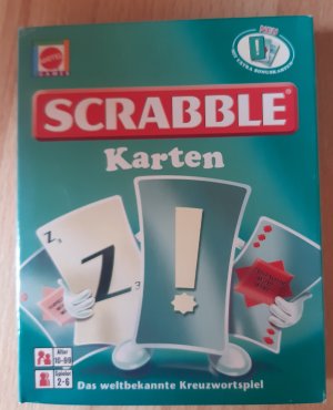 gebrauchtes Spiel – Scrabble Karten