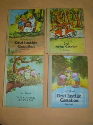 Drei lustige Gesellen - Band 1 + 2 + 3 + 4