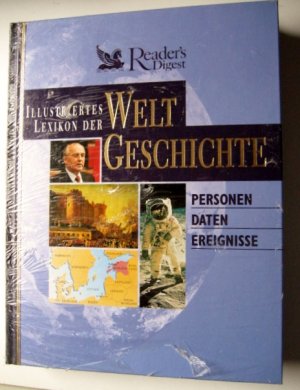 gebrauchtes Buch – Jens Firsching – Illustriertes Lexikon der Weltgeschichte - Personen Daten Ereignisse - OVP