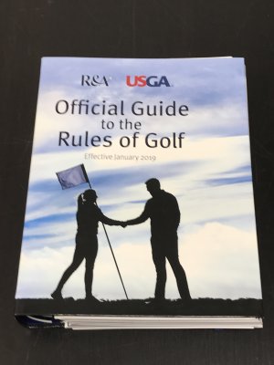 Official Guide to the Rules of Golf - Effective January 2019