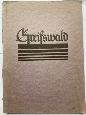 Greifswald; 35 photographische Aufnahmen von Frieda Glagau-Enneccerus