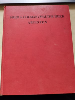 antiquarisches Buch – Fred A. Colman und Walter Trier – Artisten