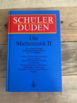 gebrauchtes Buch – Hermann Engesser – Schülerduden. Mathematik II