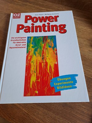 gebrauchtes Buch – Pieper, Anne; Konietzny – Power Painting - Die wichtigsten Grundtechniken für abstarkte Acrylmalerei