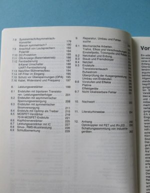 gebrauchtes Buch – Wolfgang Teder – Gitarrenverstärker in Transistortechnik (elektor, 1987)