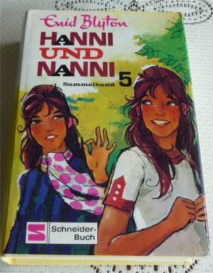 gebrauchtes Buch – Enid Blyton – Hanni und Nanni  Sammelband 5 , 3 in 1:Hanni und Nanni in tausend Nöten, Hanni und Nanni groß in Form, Hanni und Nanni geben ein Fest