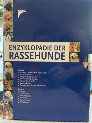 Enzyklopädie der Rassehunde - Band 1 und Band 2 im Einschieber