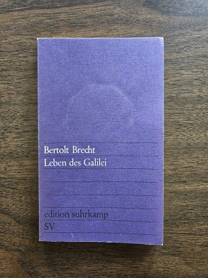 gebrauchtes Buch – Bertolt Brecht – Leben des Galilei