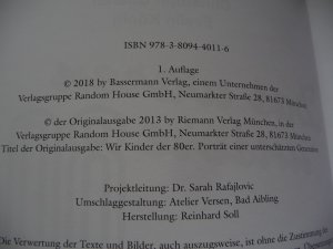 gebrauchtes Buch – Quarch, Christoph; König – Das waren unsere 80er