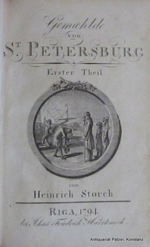 antiquarisches Buch – Storch, Heinrich  – Gemaehlde von St