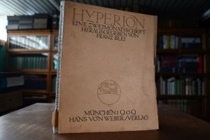 Hyperion. Eine Zweimonatsschrift. Erster Band der zweiten Folge.