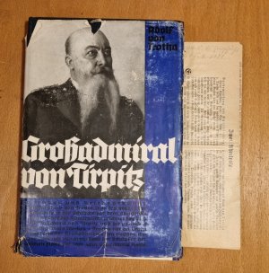 antiquarisches Buch – Trotha, Adolf von – Großadmiral von Tirpitz - Flottenbau und Reichsgedanke