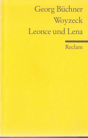 gebrauchtes Buch – Georg Büchner – Woyzeck Leonce und Lena