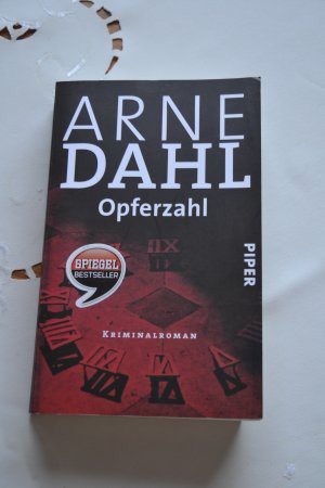 gebrauchtes Buch – Arne Dahl – Opferzahl