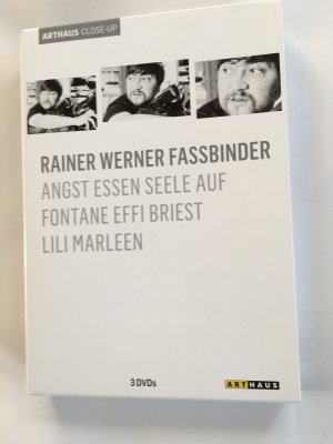 gebrauchter Film – Rainer Werner Fassbinder – Rainer Werner Fassbinder Arthaus close up Box Lili Marleen Angst esse Seele auf Fontane Effi Briest